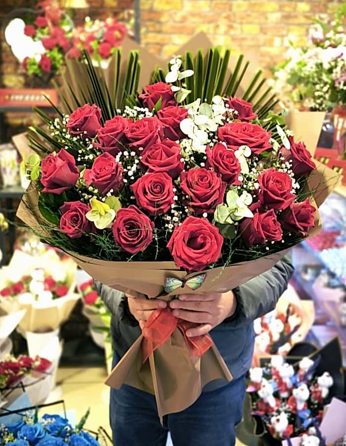 20 Adet Gül Buketi 
